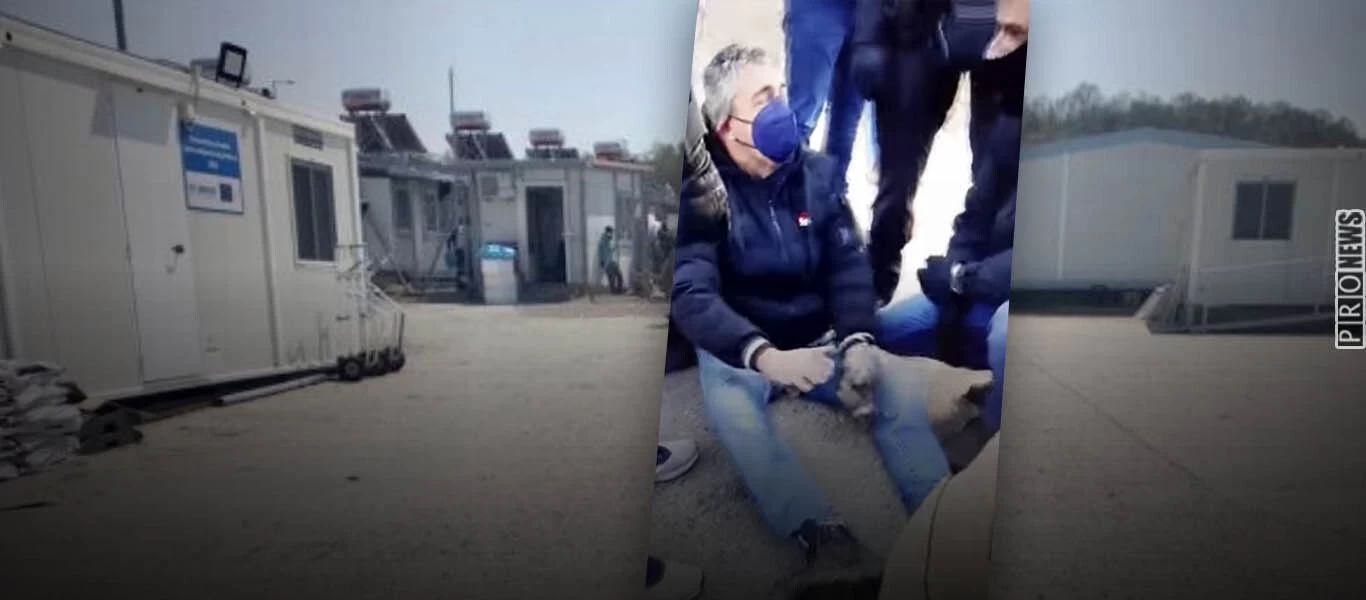 Νέα ένταση στον Έβρο: Συνέλαβαν εκ νέου τον Χ.Τυρμπάκη - Βίντεο με υπεργολάβο να ρίχνει μπουνιές στον πρόεδρο του ΑΚΚΕΛ